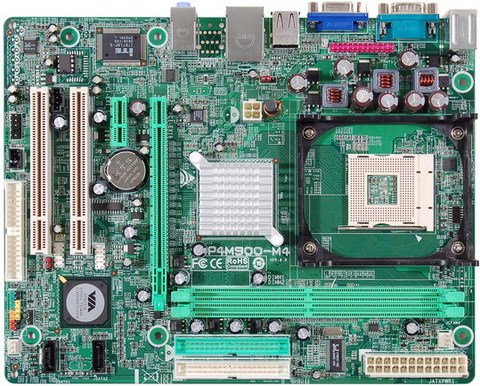 Kamerazubeh&ouml;r: Biostar P4M900-M4, Socket 478, 6ch Audio, VGA on Board, Lan, PCI-Express Steckplatz, S-ATA, DDR II