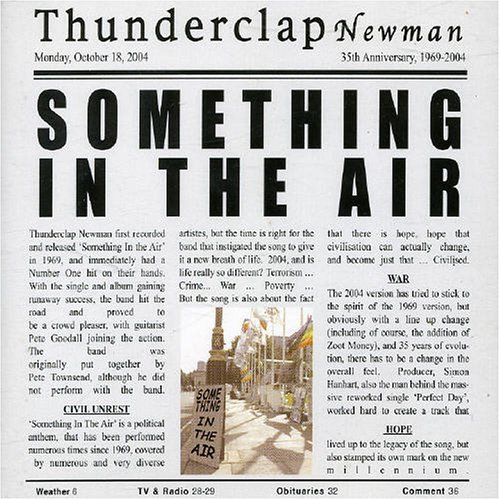 Thunderclap Newman - Something in the air - Zortam Music
