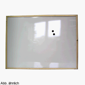 MP3 Player: Magnettafel mit Holzrahmen 40x60cm