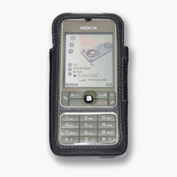 TV Ger&auml;te: Topp-Design ME-DL-TA13 Lady-Line Ledertasche f�r Nokia 3250