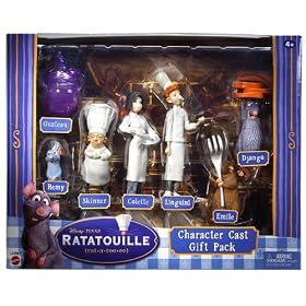 Ratatouille Action Figure - Character Cast Gift Pack
