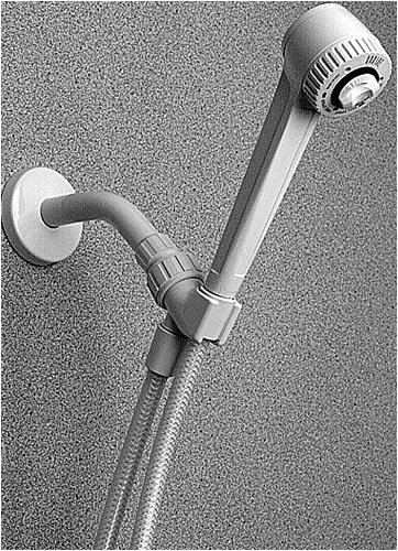 Classic Adjustable Hand Held Shower Kit - Bone