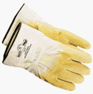 Natural Latex Safety Cuff Glove