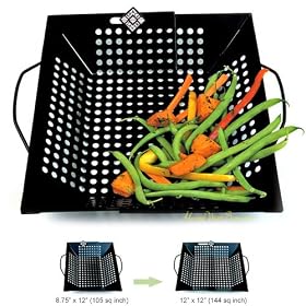 Space Saver Expandable Grill Wok by 