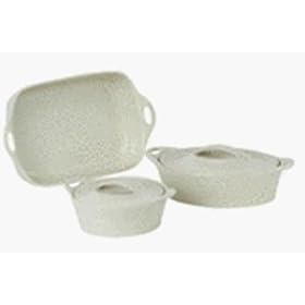 CorningWare Creations 5-Piece Bake and Serve Set, Khaki by CorningWare