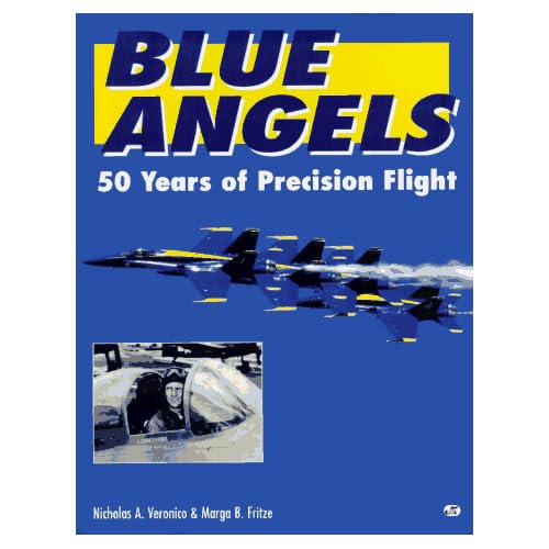 the Navy Blue Angels in flight with F-18 Navy Jets