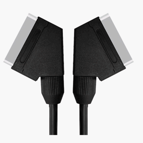 Heimkinosysteme: Hibaba Nickel �berzogenes SCART zu SCART Kabel 5m