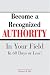 Become a Recognized Authority
