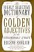 The Highly Selective Dictionary of Golden Adjectives