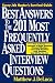 Matthew J. DeLuca: Best Answers to the 201 Most Frequently Asked Interview Questions