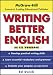 Writing better English - an ESL workbook