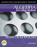 MP: Algebra for College Students w/ OLC Bind-In Card