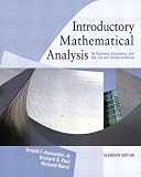Introductory  Mathematical  Analysis for Business, Economics and the Life and social Sciences (11th Edition)