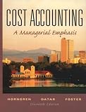 Cost Accounting and Student CD Package, 11th Edition