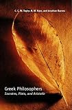 Greek Philosophers: Socrates, Plato, Aristotle (Past Masters)