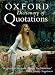 The Oxford Dictionary of Quotations
