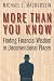 Michael J. Mauboussin: More Than You Know: Finding Financial Wisdom in Unconventional Places