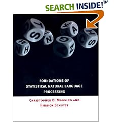 Foundations of Statistical Natural Language Processing