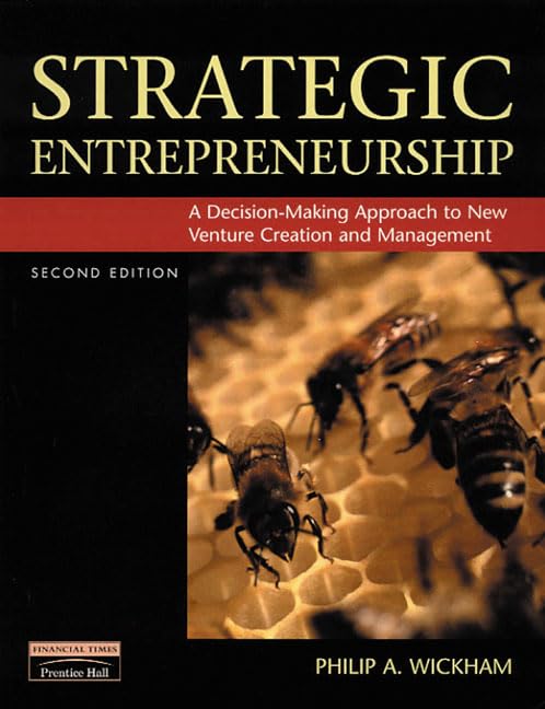 A Decision-Making Approach to New Venture Creation and Management