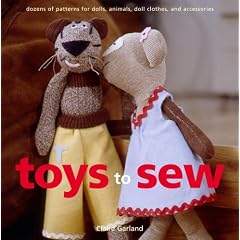 Amazon.com: Toys to Sew: Dozens of Patterns for Dolls, Animals, Doll Clothes, and Accessories: Books: Claire Garland from amazon.com
