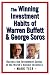 The Winning Investment Habits of Warren Buffett & George Soros by Mark Tier