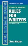 Rules for Writers: Instructor`s Edition