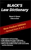 Blacks Law Dictionary