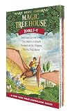 Magic Tree House Boxed Set 1, Books 1-4:  Dinosaurs Before Dark, The Knight at Dawn, Mummies in the Morning, and Pirates Past Noon