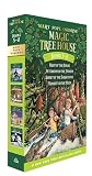 Magic Tree House Boxed Set 2, Books 5-8:  Night of the Ninjas, Afternoon on the Amazon, Sunset of the Sabertooth, and Midnight on the Moon