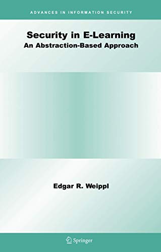 Security in E-Learning (Advances in Information Security)