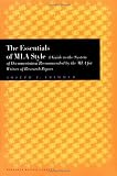 The Essentials of MLA Style: A Guide to Documentation for Writers of R