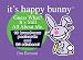It's Happy Bunny Postcard Book by Jim Benton