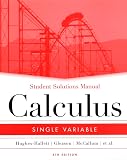 Calculus: Student Solutions Manual