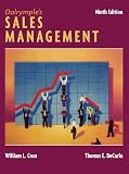 Dalrymple's Sales Management: Concepts and Cases