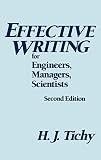 Effective Writing for Engineers, Managers, Scientists, 2nd Edition