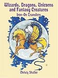 Wizards, Dragons, Unicorns and Fantasy Creatures Iron-On Transfers