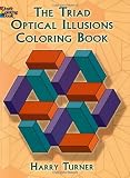 The Triad Optical Illusions Coloring Book (Dover Coloring Book)