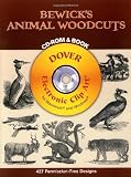 Bewick\'s Animal Woodcuts CD-ROM and Book (Electronic Clip Art)