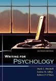 Writing for Psychology (with InfoTrac )