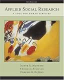 Applied Social Research: A Tool for Human Services (with InfoTracĀ®)