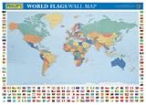 Philips World Flags Wall Map