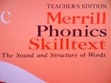 Merrill Phonics Skilltext: The Sound And Structure Of Words Teacher's Edition Book C