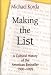 Making the List: A Cultural History of the American Bestseller, 1900-1999