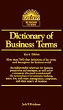 Dictionary of Business Terms (Barrons Business Dictionaries)