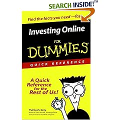 Investing Online for Dummies Quick Reference