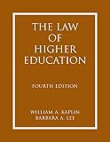 The Law of Higher Education