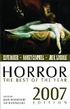 Horror: The Best Of The Year, 2007 Edition (Horror: The Best of)