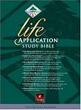Life Application Study Bible: New Living Translation Navy Bonded Leather : Indexed