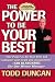 Todd Duncan: The Power to be Your Best