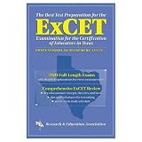ExCET -- The Best Test Prep: for the Examination for the Certification of Educators in Texas (Test Preps)